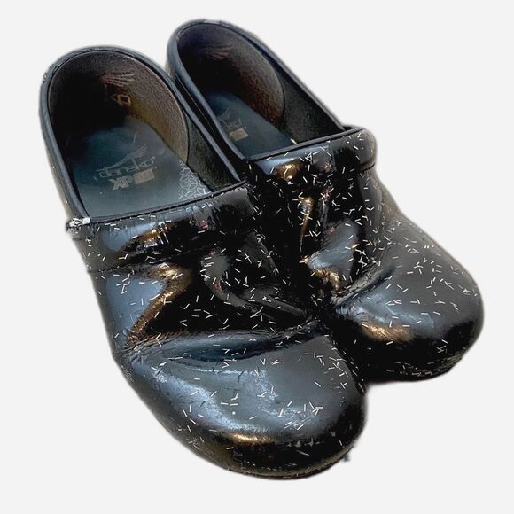 DANSKO XP 2.0 Clogs Women's Dansko 38 7.5-8 Rainbow Flecks Confetti Sprinkles - Picture 2 of 14